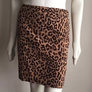 90s Leopard skirt